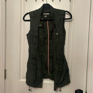 Esprit Cotton Moto Vest size 2